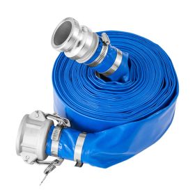 VEVOR Suction Hose Kit for Water Pump 2 in x 20 ft Green/50 ft Blue Hoses