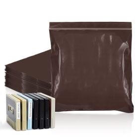 Amber Zip Bags for Packaging (Color: Amber)
